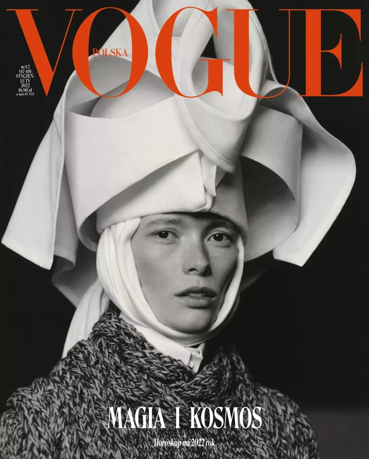 Julia Hafstrom Explores Fashion and Occult in Vogue Poland